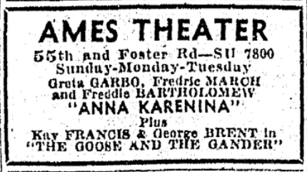 A clip from the Oregonian in 1936