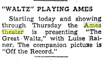 A clip from the Oregonian in 1939