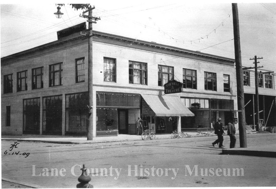 Bell Theatre, Eugene, Oregon, 1909