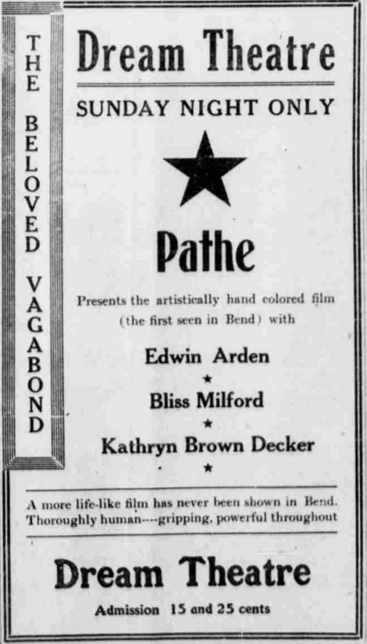 Hand-Colored Pathé Production at the Dream