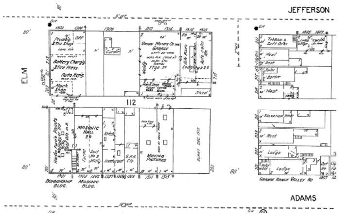 Sanborn Map of Granada theater
