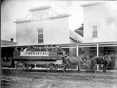 Houston's Opera House, c1900