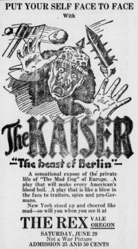 The Beast of Berlin Ad