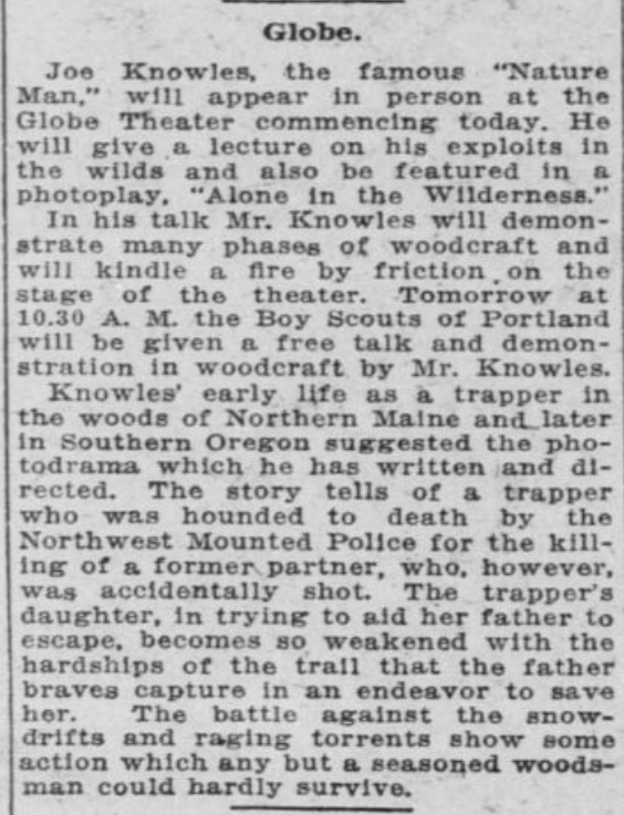 The Morning Oregonian, Jun. 20, 1917, p. 6. Historic Oregon Newspapers