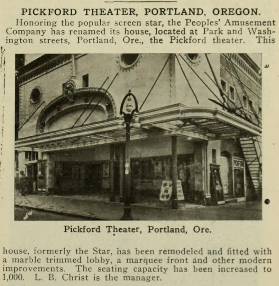 A shot of the front and details on the renovations made in 1915.