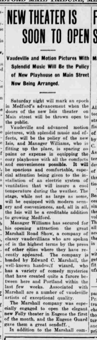 Medford Mail Tribune, May 19, 1910, pg. 5, Historic Oregon Newspapers
