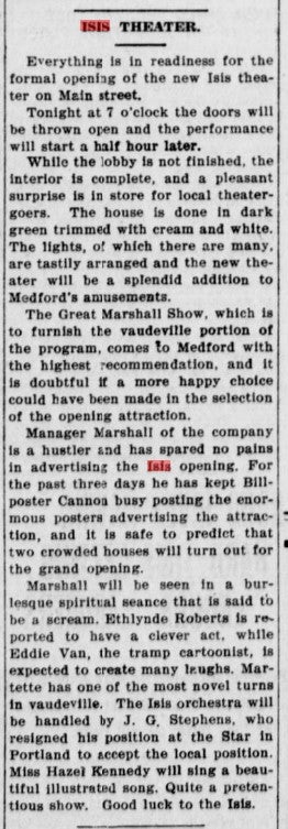 Medford Mail Tribune, May 22, 1910, pg. 2, Historic Oregon Newspapers