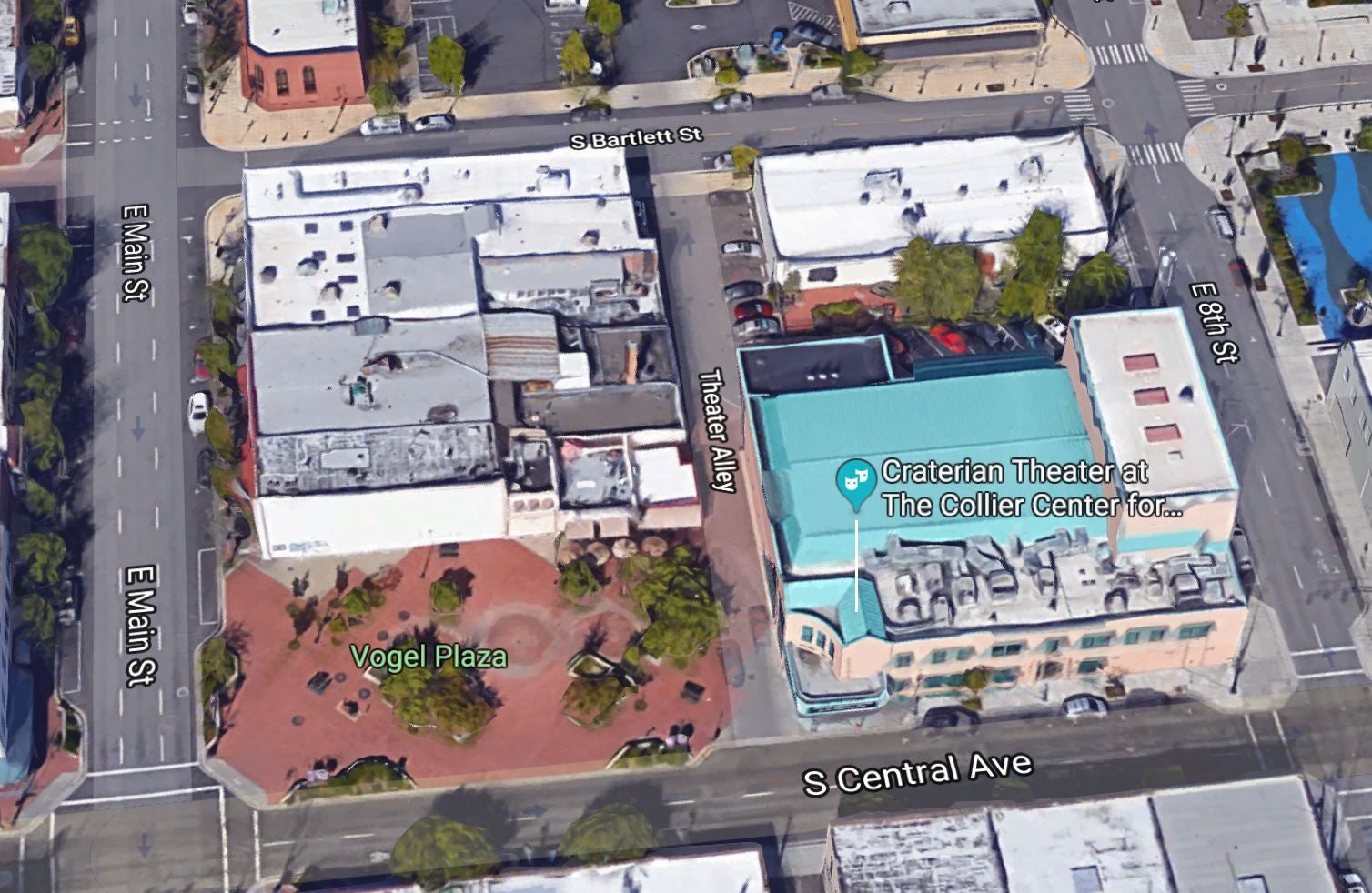 Google Maps image of Craterian theater