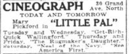Ad for "Little Pal"