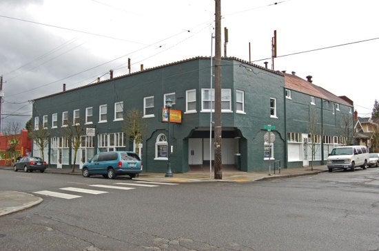 Same building today