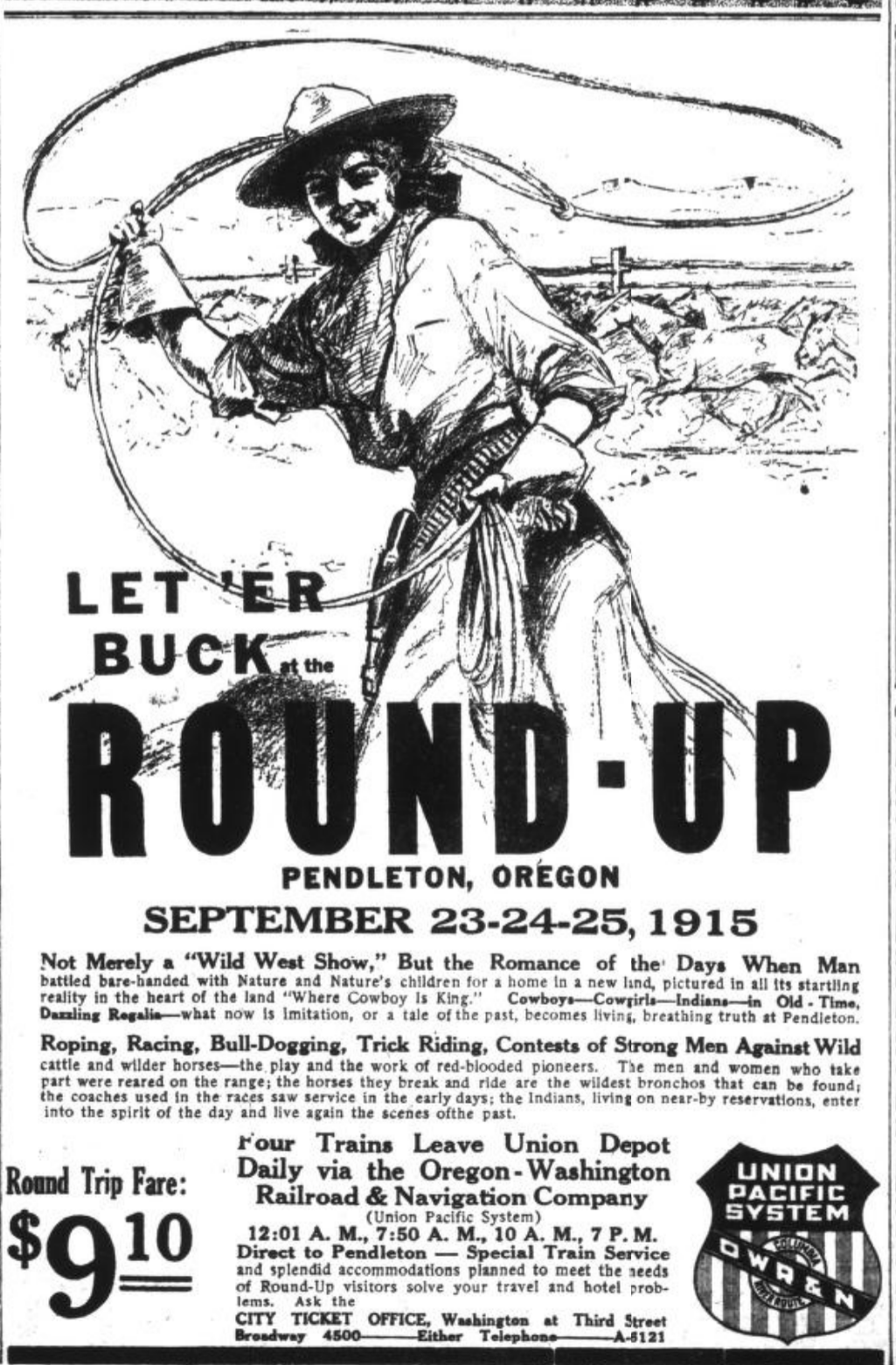 The Oregon Daily Journal, Sept. 22, 1915 p.19.  Historic Oregon Newspapers