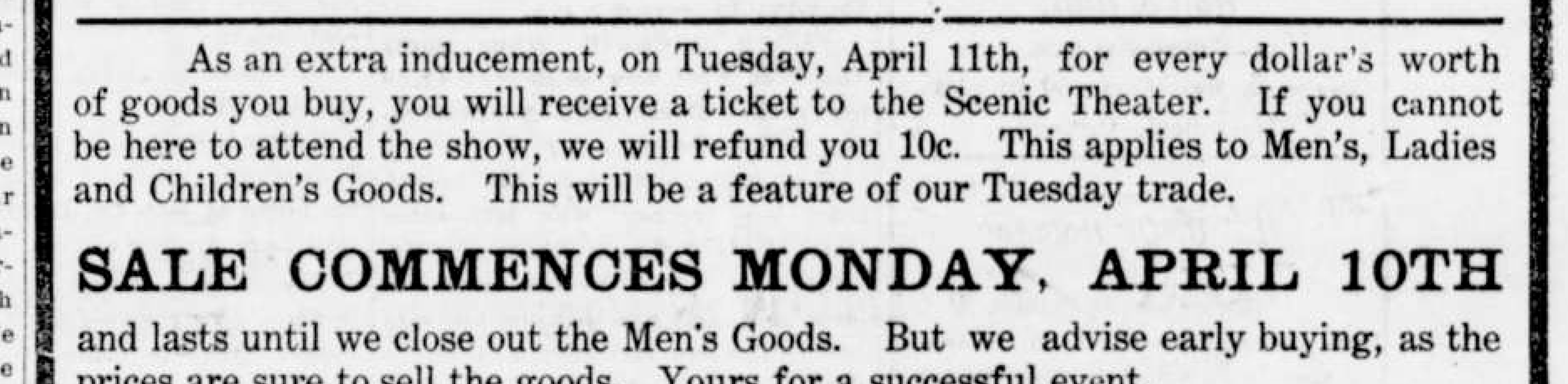 Coquille Herald, April 6, 1911