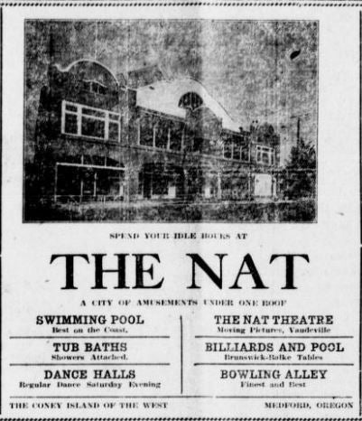 Natatorium ad, 1911