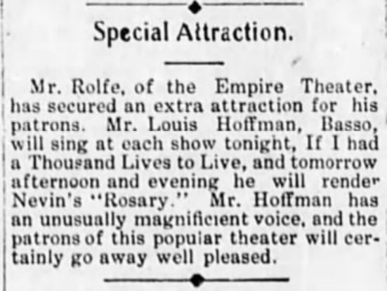 Special Attraction