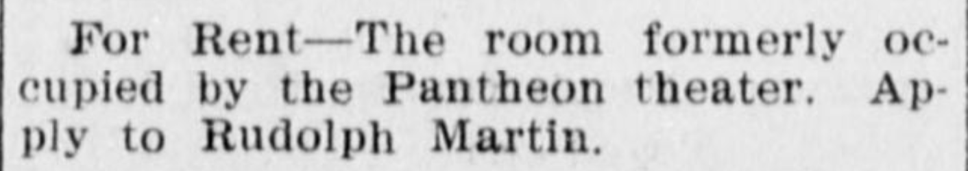 The room that was formerly the Family is now for rent.