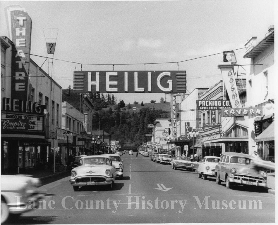 Heilig Theatre, Eugene, OR, 1960