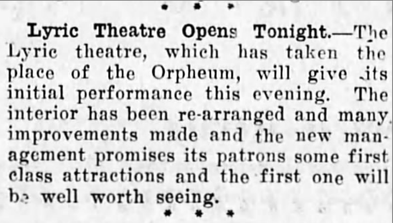 Lyric Advertisement