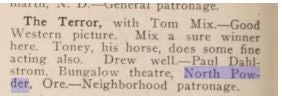 The Terror review, 1921
