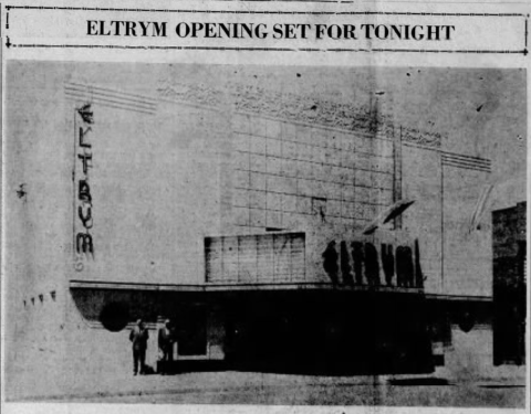 The Eltrym on opening night
