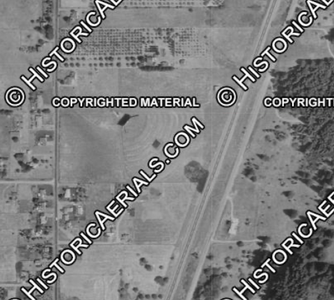 Aerial Photo Of Drive-In 1960