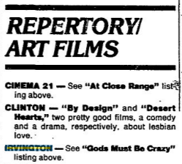 Irvington as a Reperatory theatre