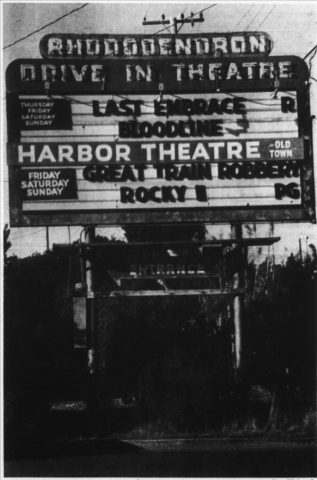 The Last Picture Show at the Rhododendron Drive-In