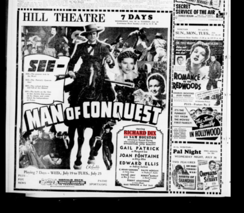 Advertisment. The Hillsboro Argus, July 20. 1939, p. 16