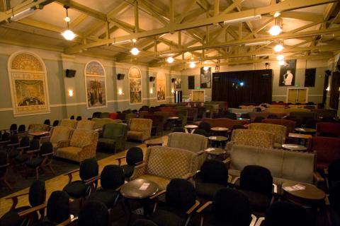 The seating in greater detail