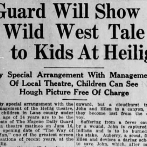 Audiences of all ages welcome, children free of charge at the Heilig
