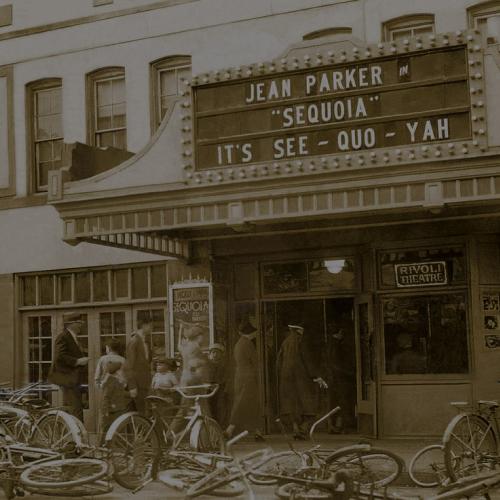 The Rivoli Theatre in what used to be the Pastime