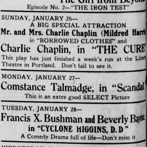 St. Helens Mist, January 24, 1919