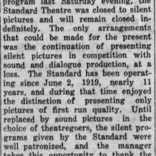 The Athena Press, January 17, 1930, p. 1. Historic Oregon Newspapers.