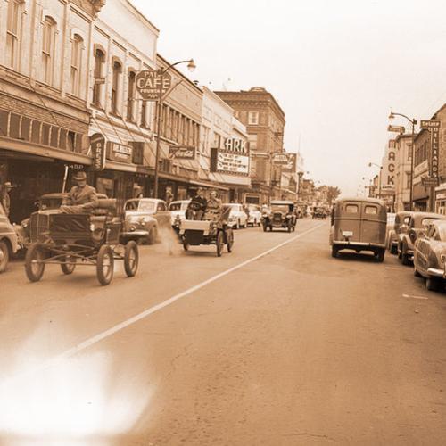 Lark Theater, August 11, 1949 photo credit Vintage News-Register