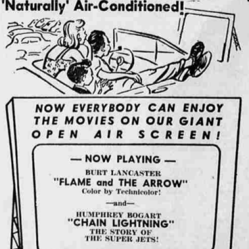 Ad for showing day