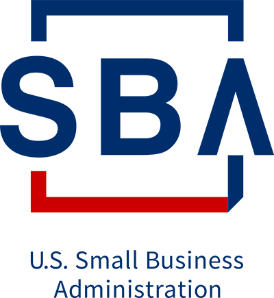Logo for the U.S. small business administration.