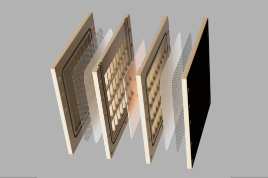 Electrochemical Cell Designs for Producing Iron Metal from Oxide Powders and Salt Water.