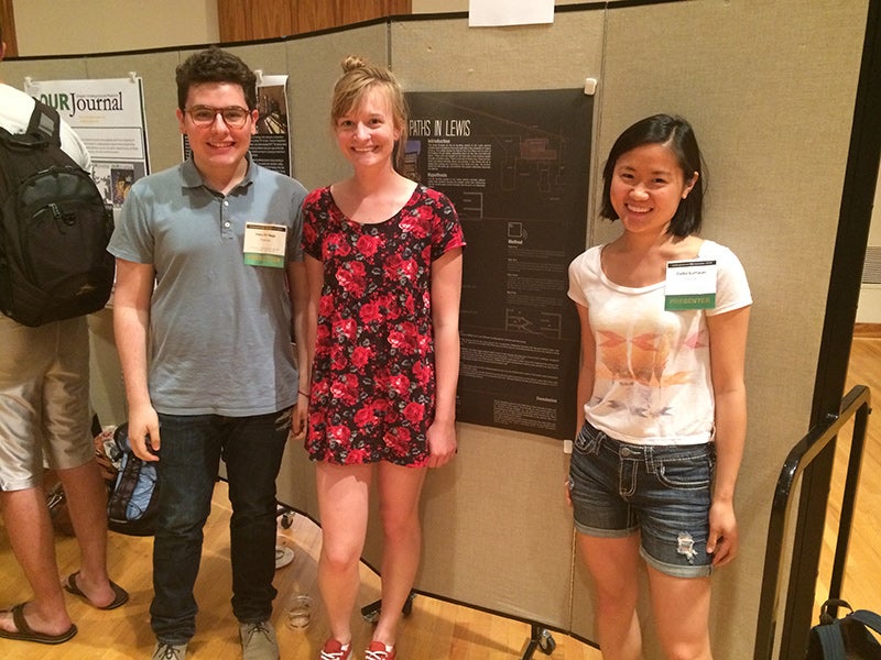 Petro El Hage, Lenore Wan, and Caitlin Vanhauer