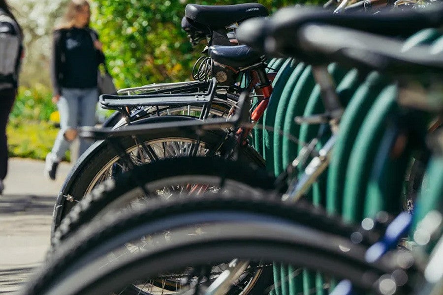 Decorative image for bike month story. 