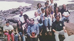 Photograph of RARE cohort and David Povey. 