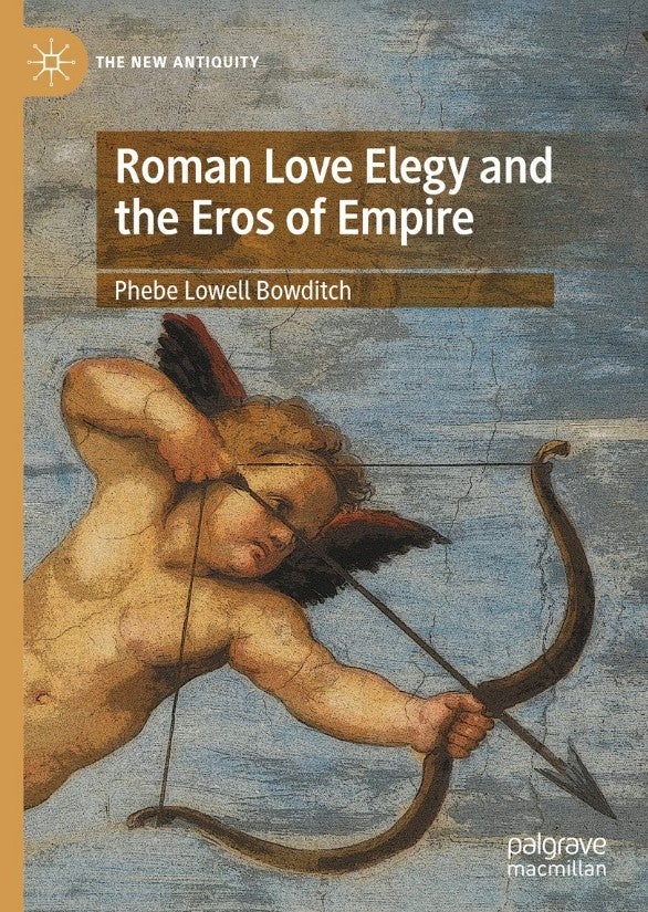 book cover-Roman Love Elegy and the Eros of Empire