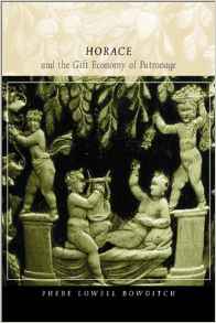 book cover-UntitledHorace and the Gift Economy of Patronage