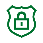 Cybersecurity program icon