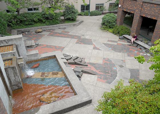 Cascade Courtyard