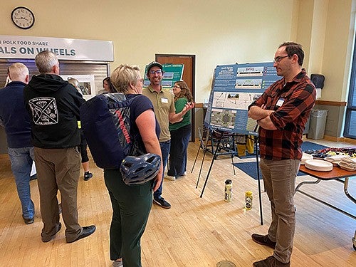 Student Posters at Salem End of Year Event