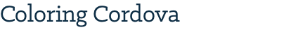 Coloring Cordova