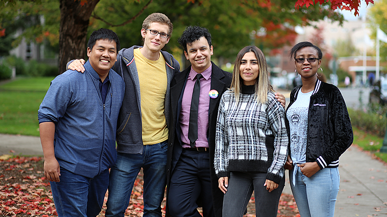 Group of young adults