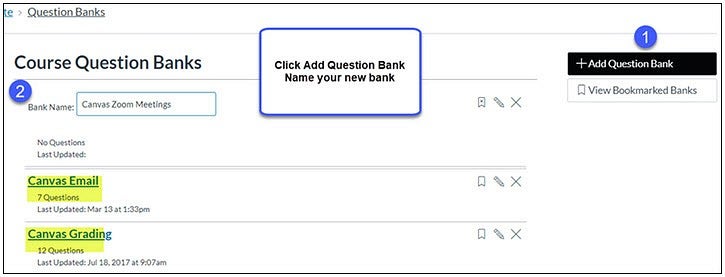 Course Question Banks