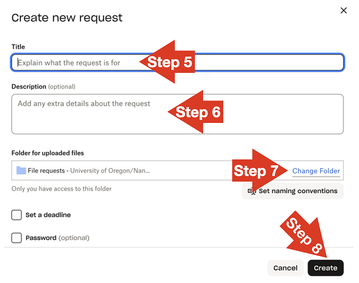Steps 5-8 - Setting Up The Assignment