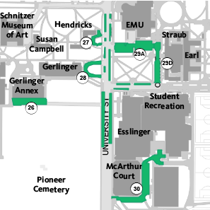 Zone A Central map