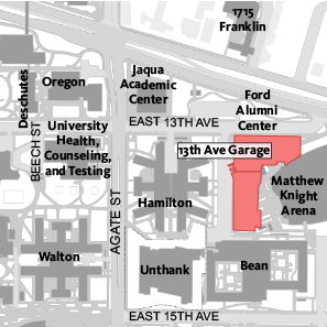 13th Garage map
